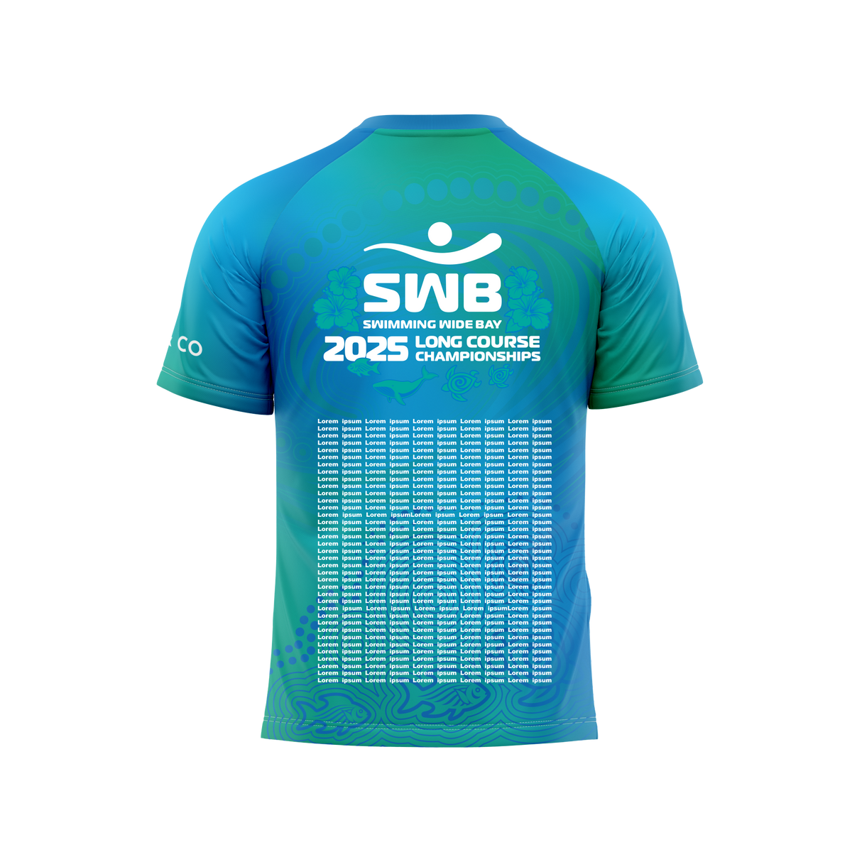 2025 SWB Long Course Champs Event Tee