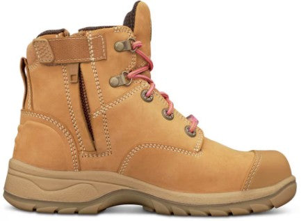 Oliver Boots -Ladies WHEAT ZIP SIDED BOOT (49-432Z)