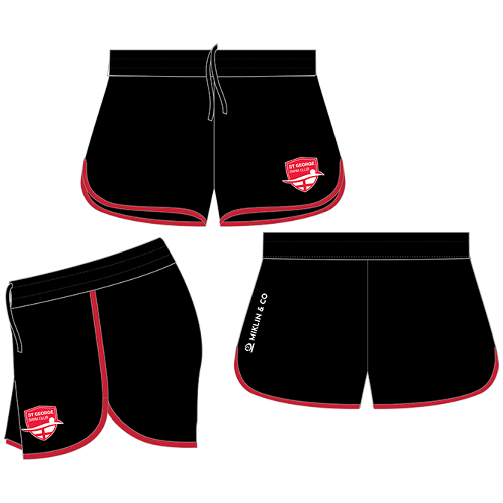 St George Swim Club - Ladies Shorts