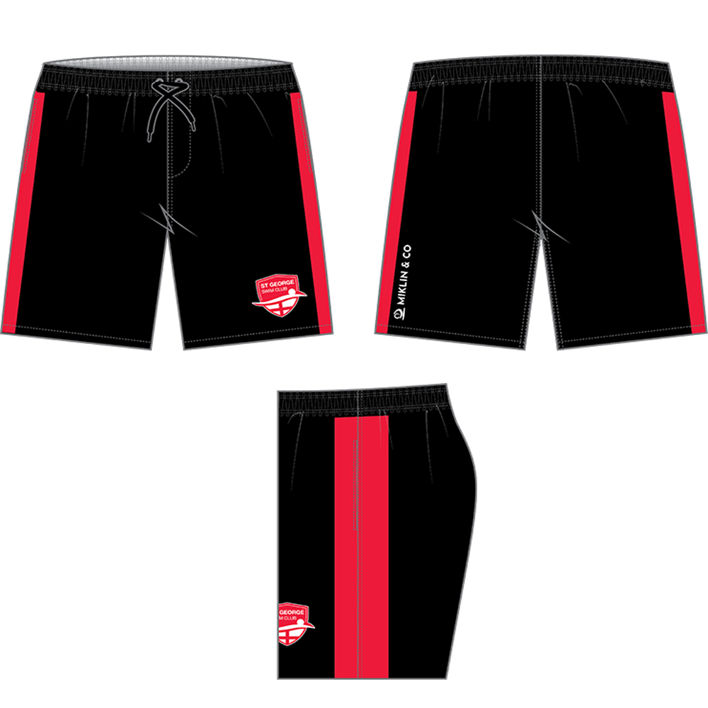 St George Swim Club - Unisex Style Shorts