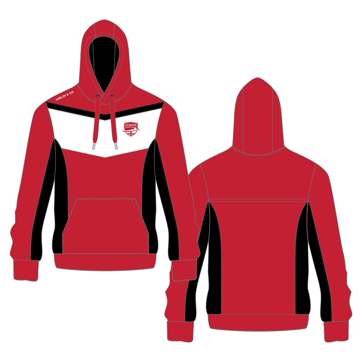 St George Swim Club Hoodie