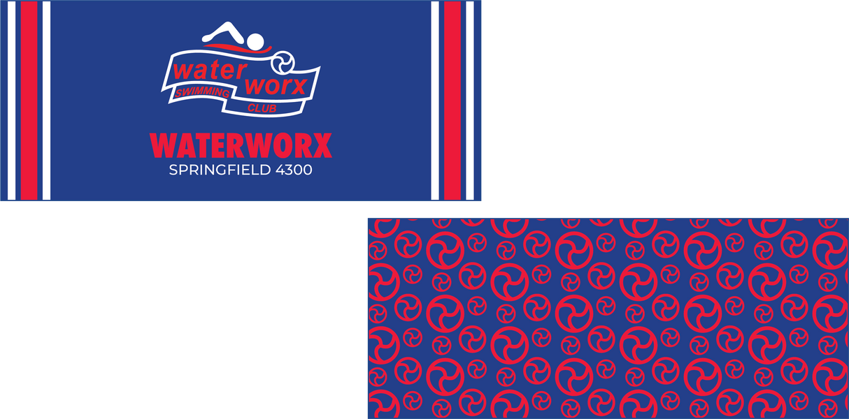 Waterworx Swim Club Dri Tech Chamois Towel