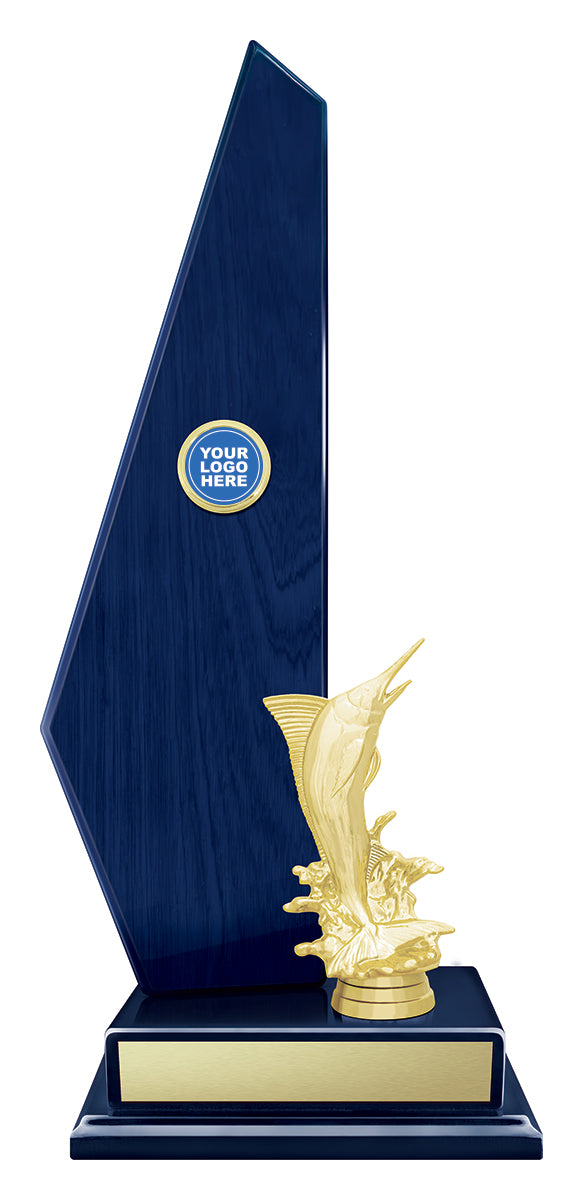 Blue Vintage Starboard - 400mm