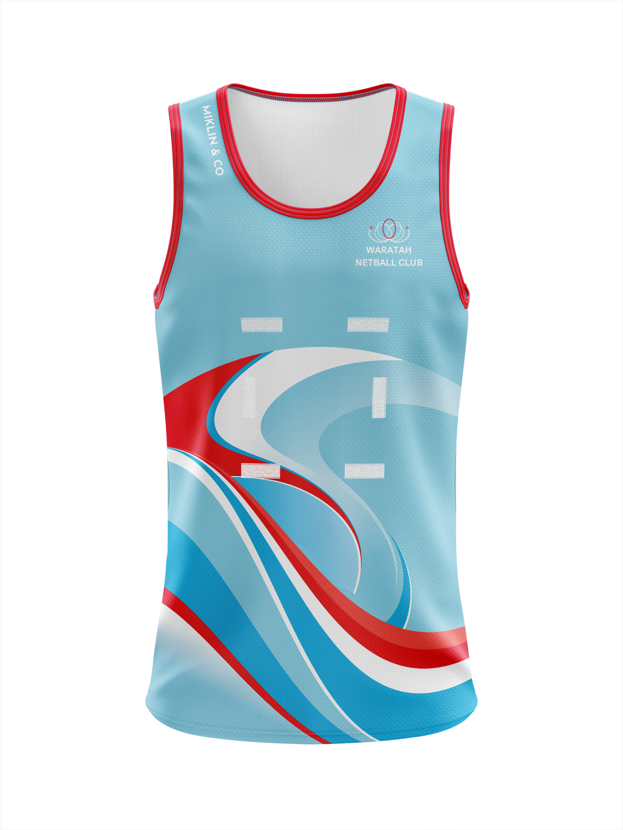 Waratah Netball Player's Singlet