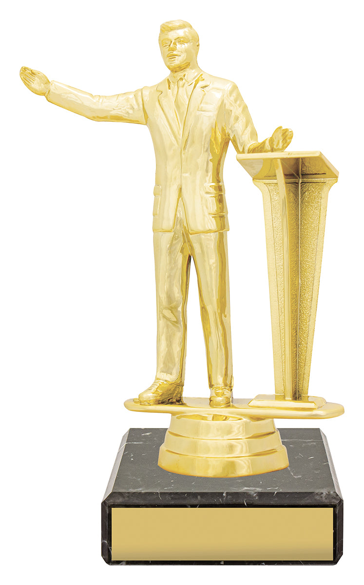 Figure Trophy - Male Public Speaking - 155mm