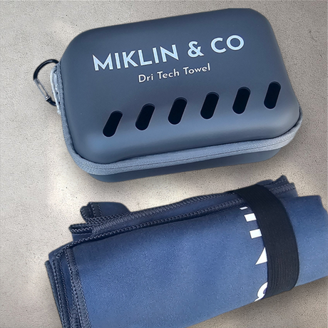 Swim Towels Miklin Dri Tech Stormy Blue