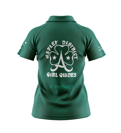 Aspley District Girl Guides Polo - Ladies Relaxed Cut