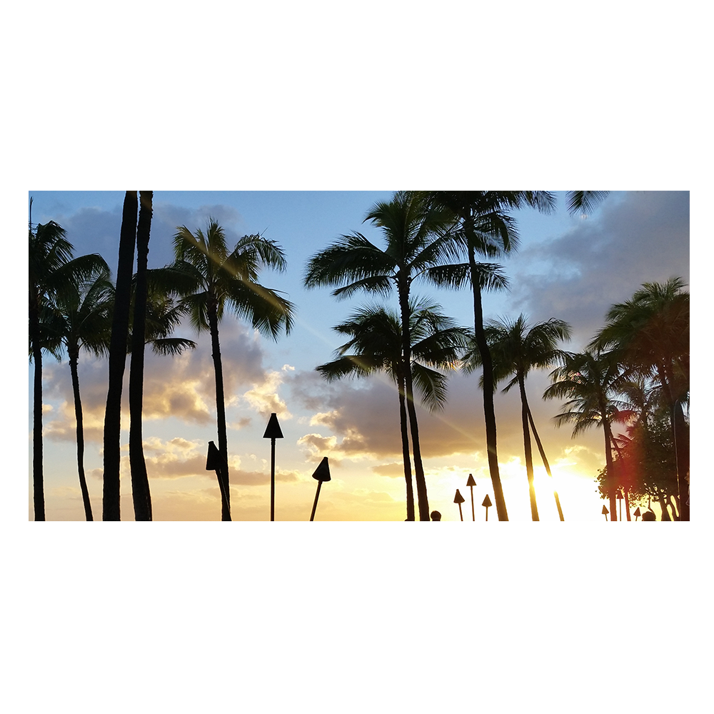 Hawaii Sunset Beach Towel