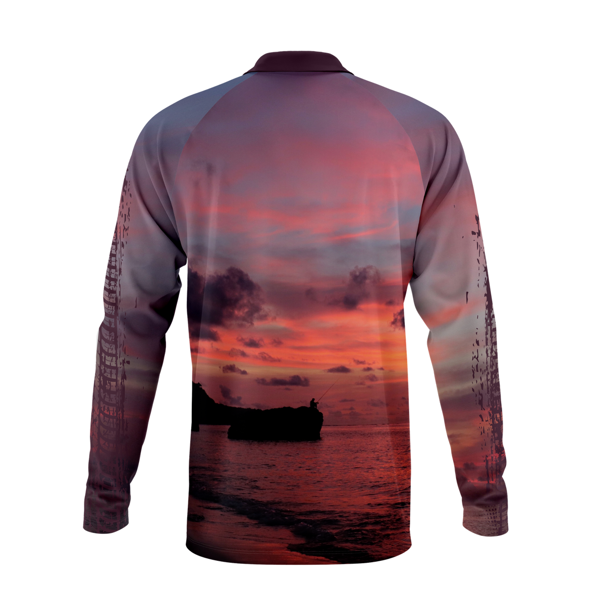 Design Your Own Fishing Shirt - Blank Pink/Purple