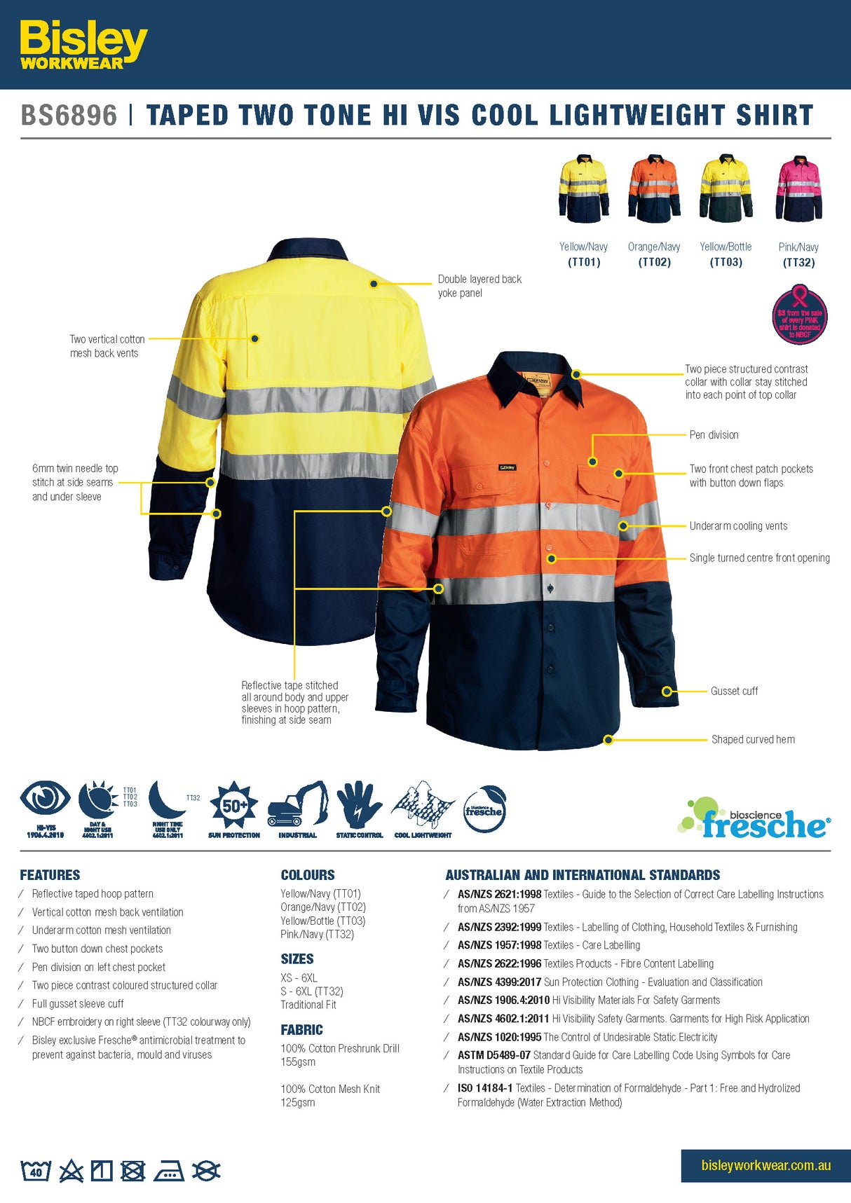 QUBE Hi Vis Shirt