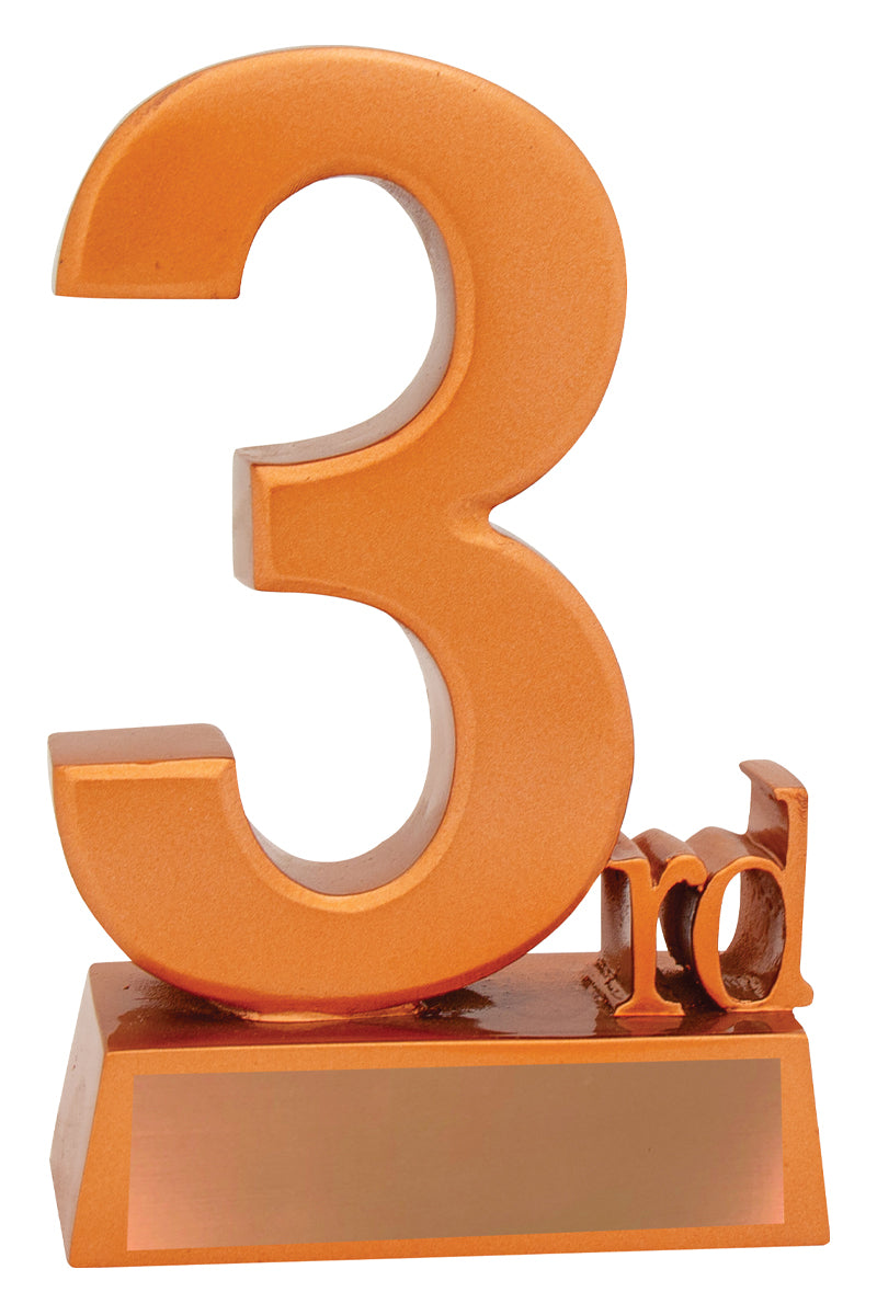 3rd Place Trophy - 145mm