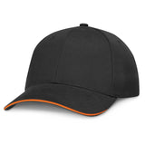 Black/Orange