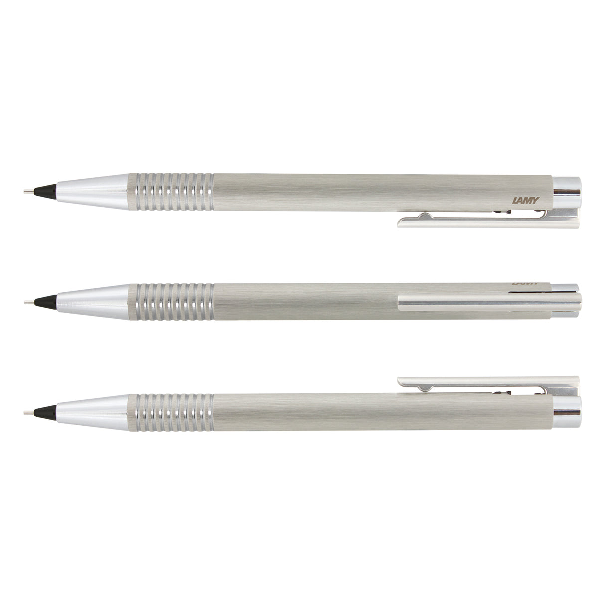 Pencil Brushed Silve