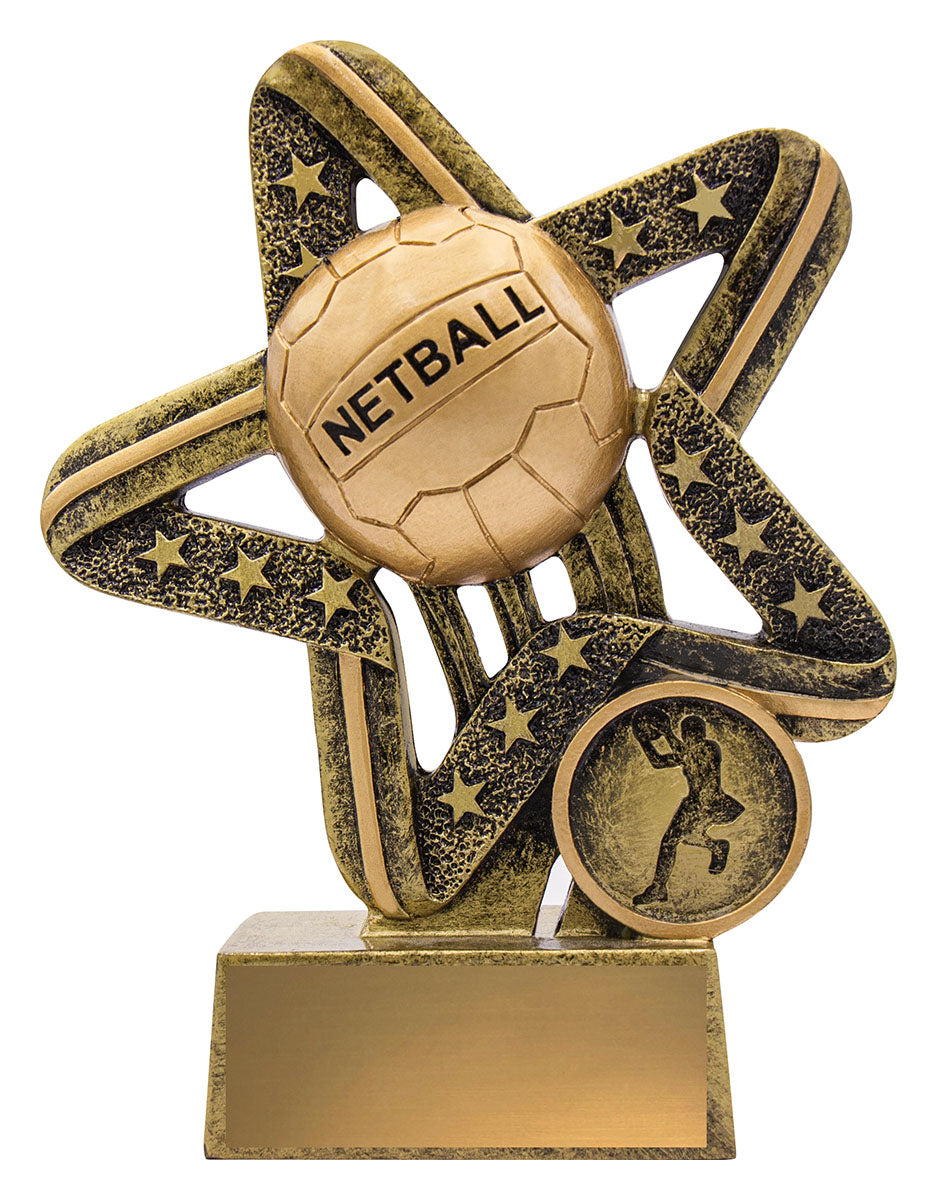 Netball Stars & Stripes - 135mm