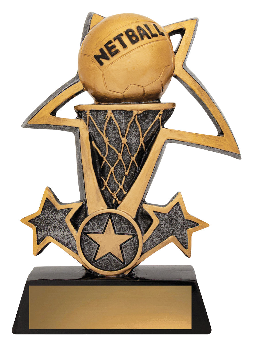 Netball Tri-Star  - 150mm