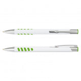 White/Bright Green