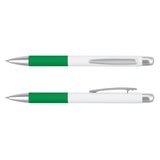 White/Kelly Green