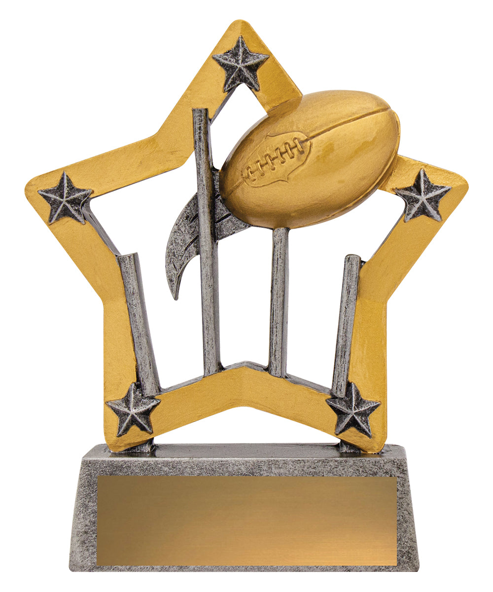 Aussie Rules Mini Star  - 130mm