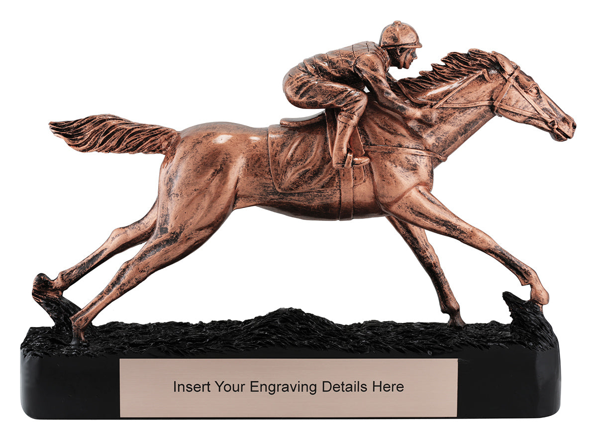 Bronze Racing Trophy - 230mm