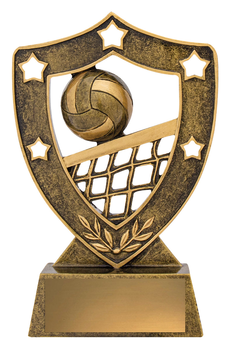 Volleyball Gold Shield - 135mm