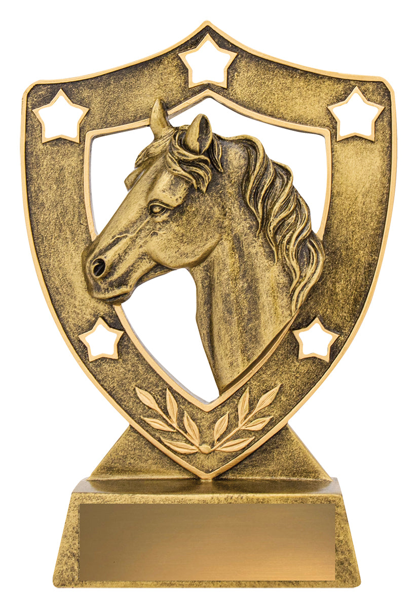 Horse Gold Shield - 155mm