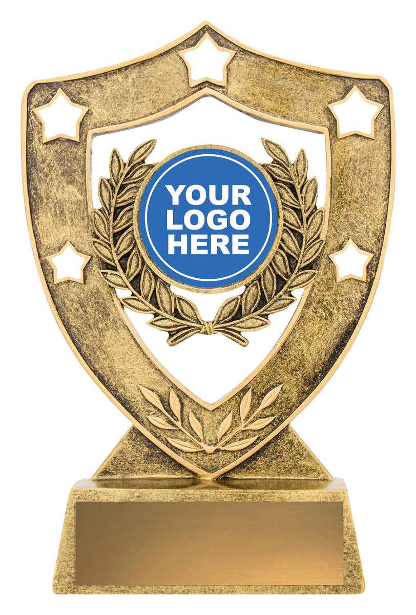 Achievement Gold Shield  - 210mm