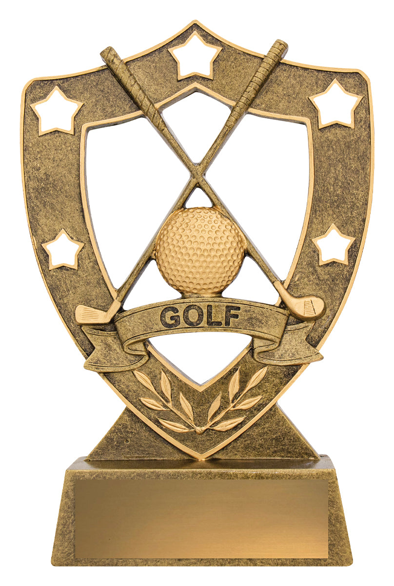 Golf Gold Shield  - 210mm