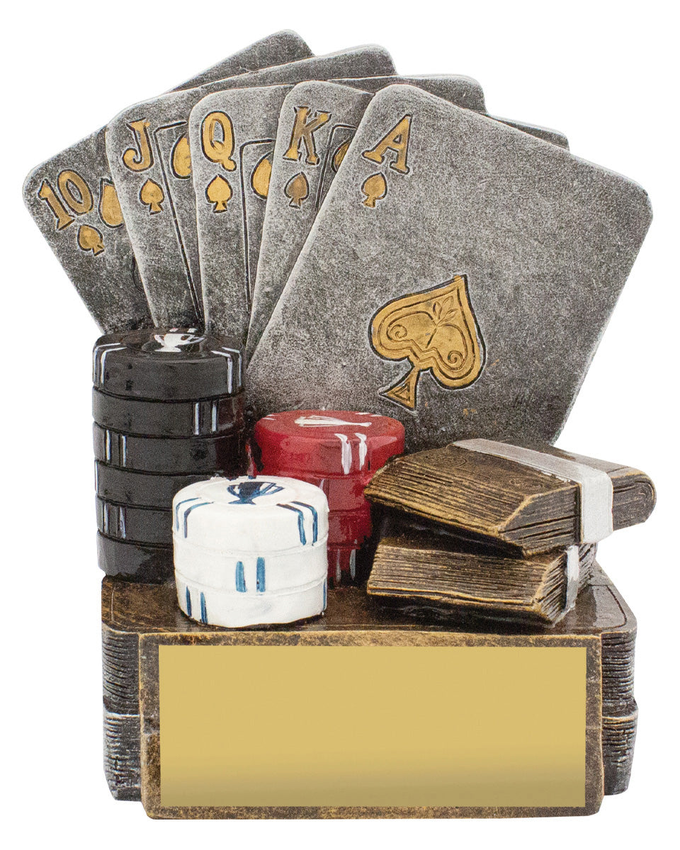 Poker Trophy - 120mm
