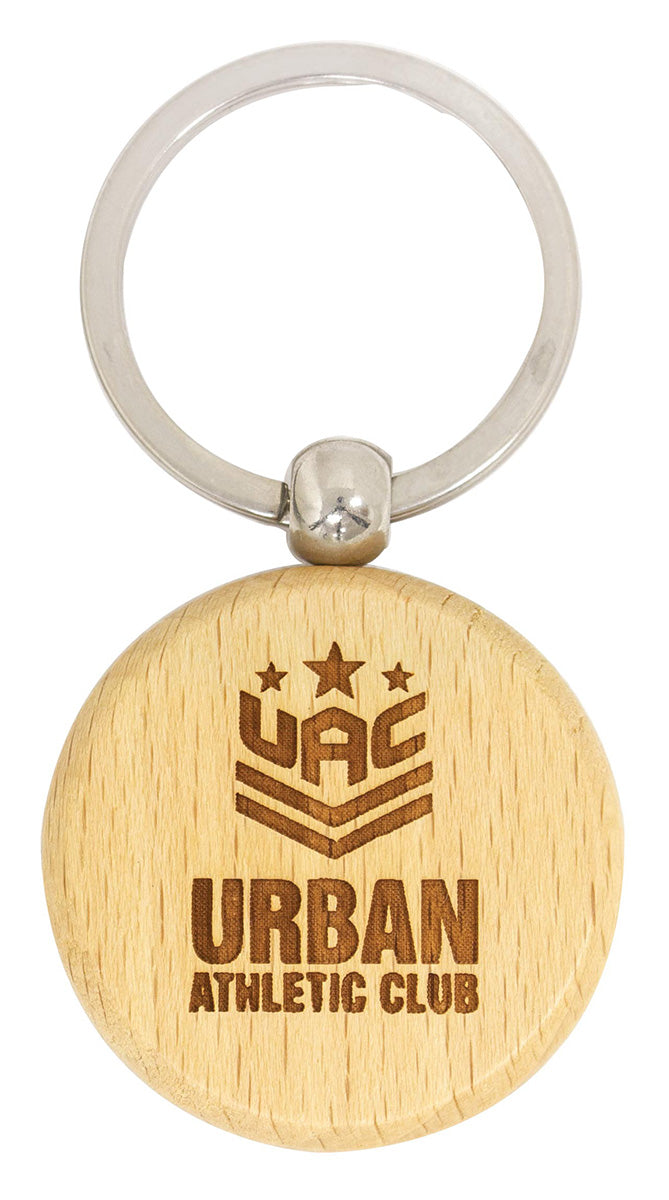Timber Keychain Circle - 40mm