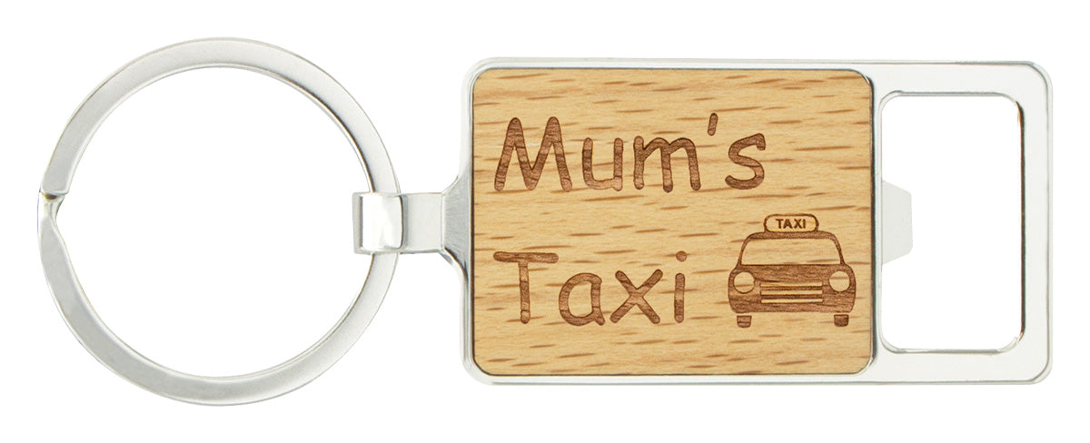 Timber Keychain - Bottle Opener - 60mm