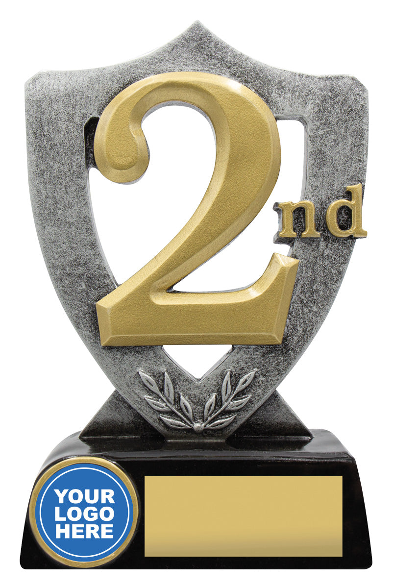 Silver Shield for 2nd Place - 160mm