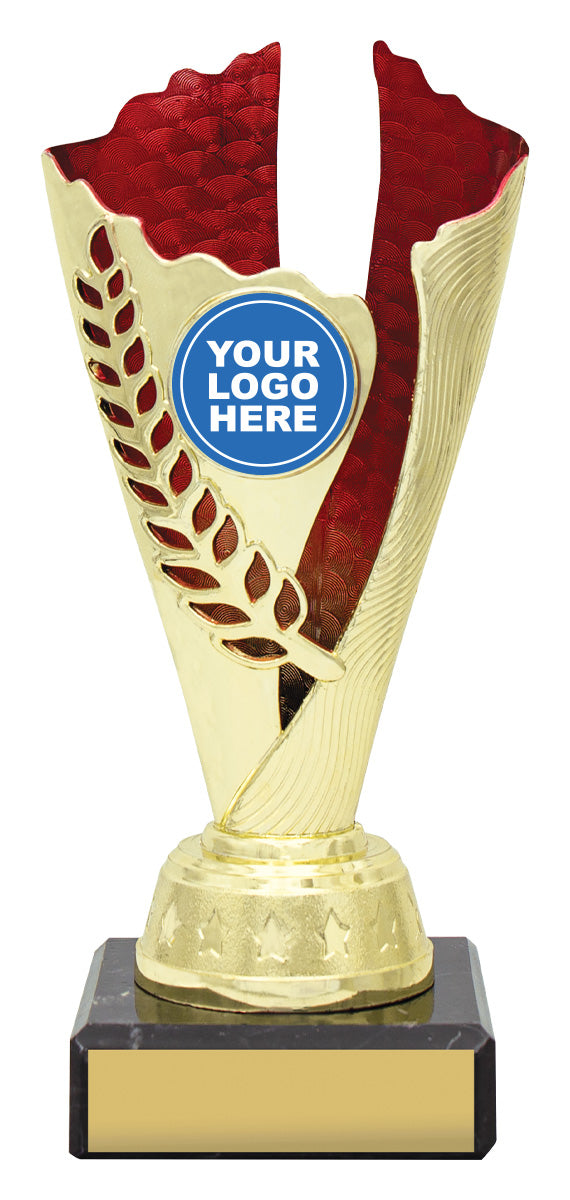 Spirit Cups - Gold / Red - 175mm