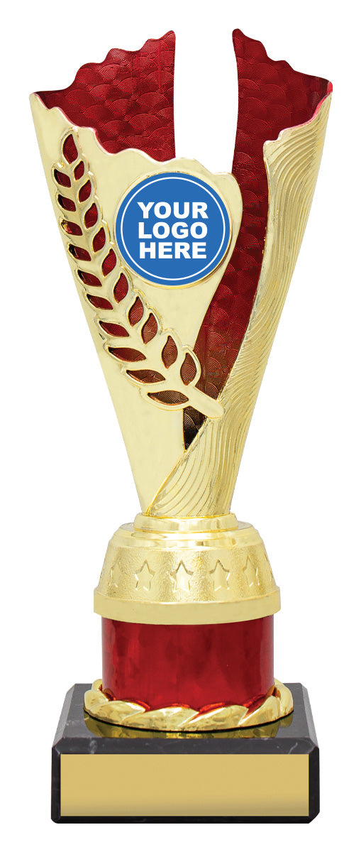 Spirit Cups - Gold / Red - 200mm