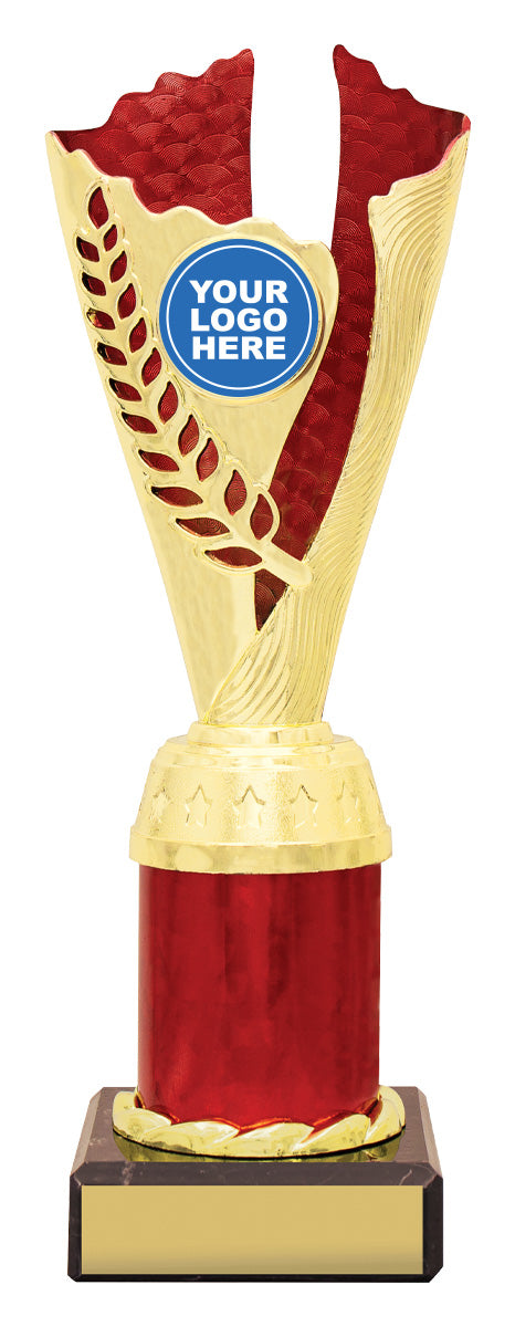 Spirit Cups - Gold / Red - 225mm