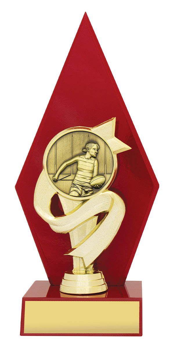 Gloss Red Arrow - Female - 250mm
