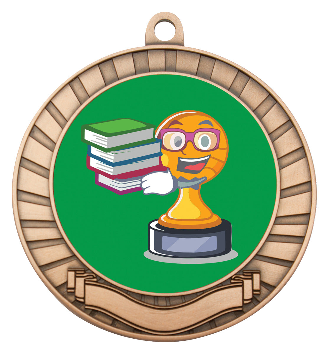 Eco Scroll - Academic Character - Bronze