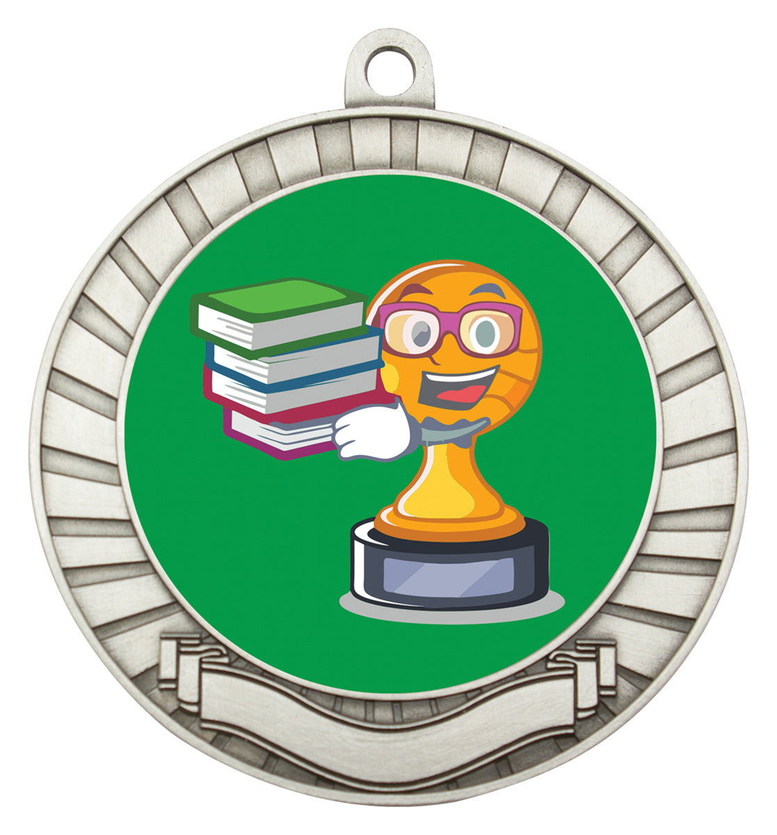 Eco Scroll - Academic Character - Silver