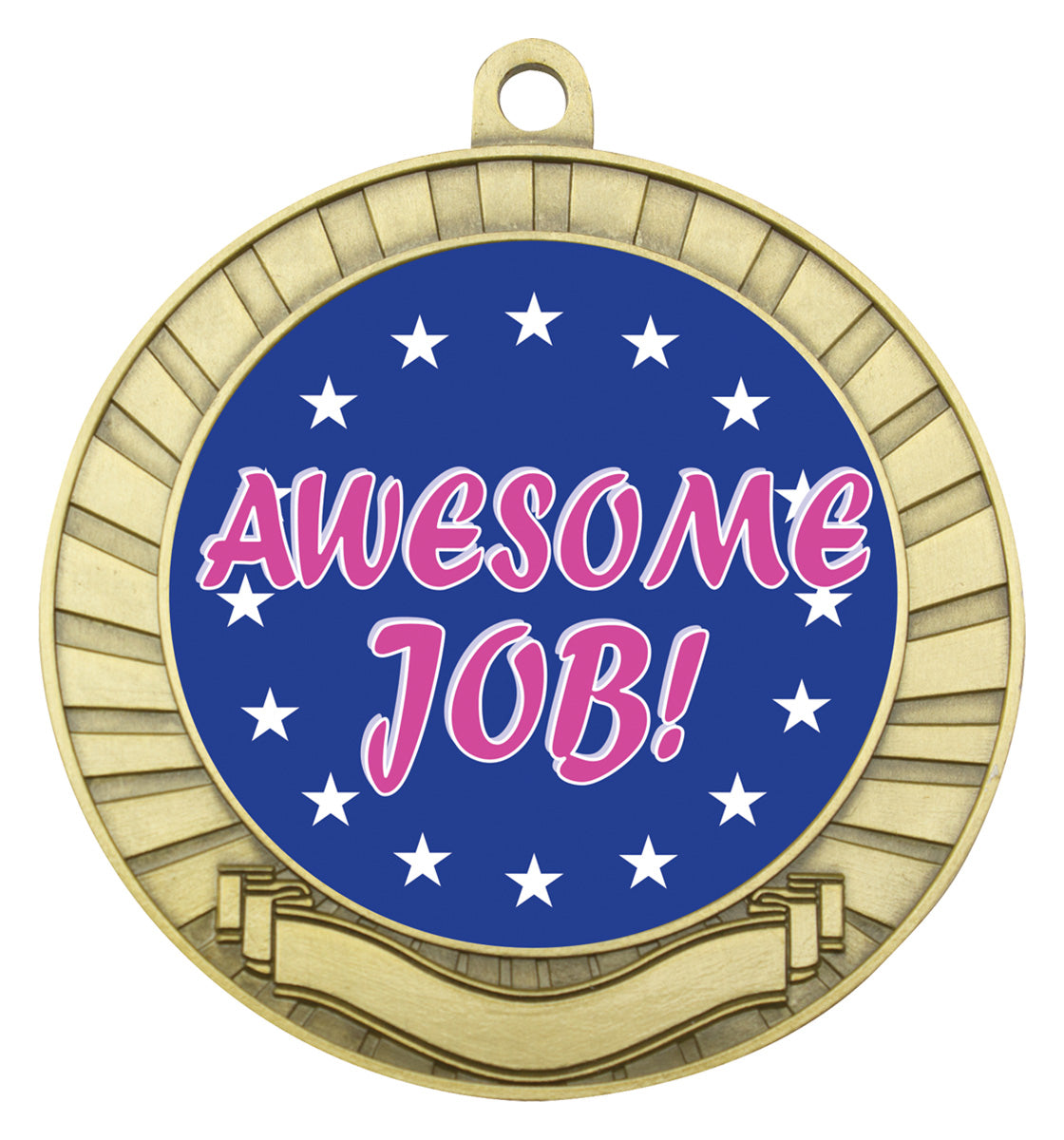 Eco Scroll - Awesome Job - Gold