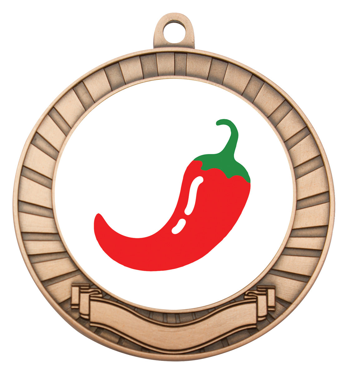 Eco Scroll - Chilli - Bronze