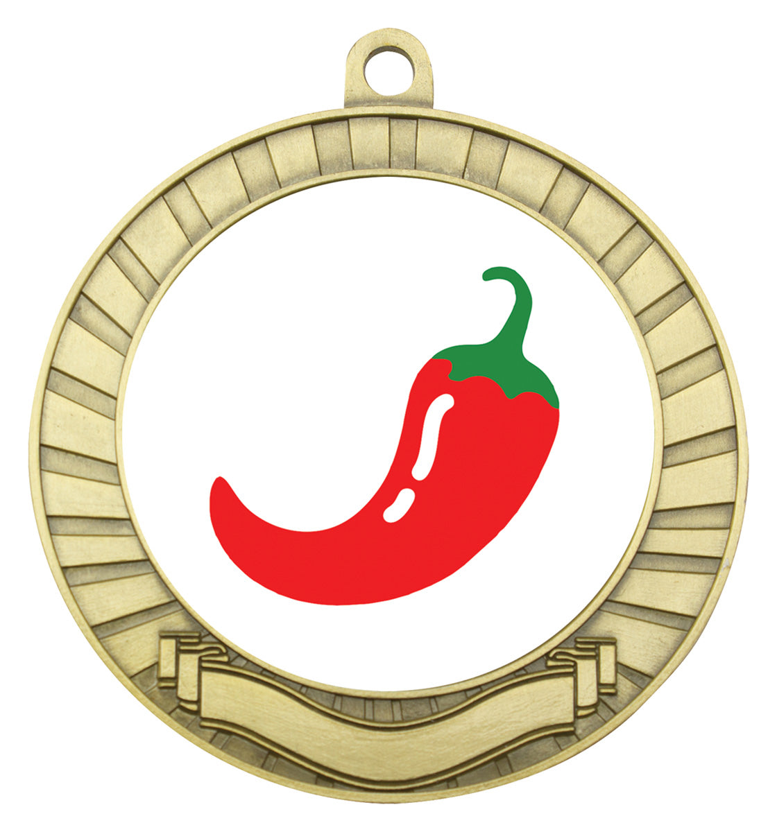 Eco Scroll - Chilli - Gold