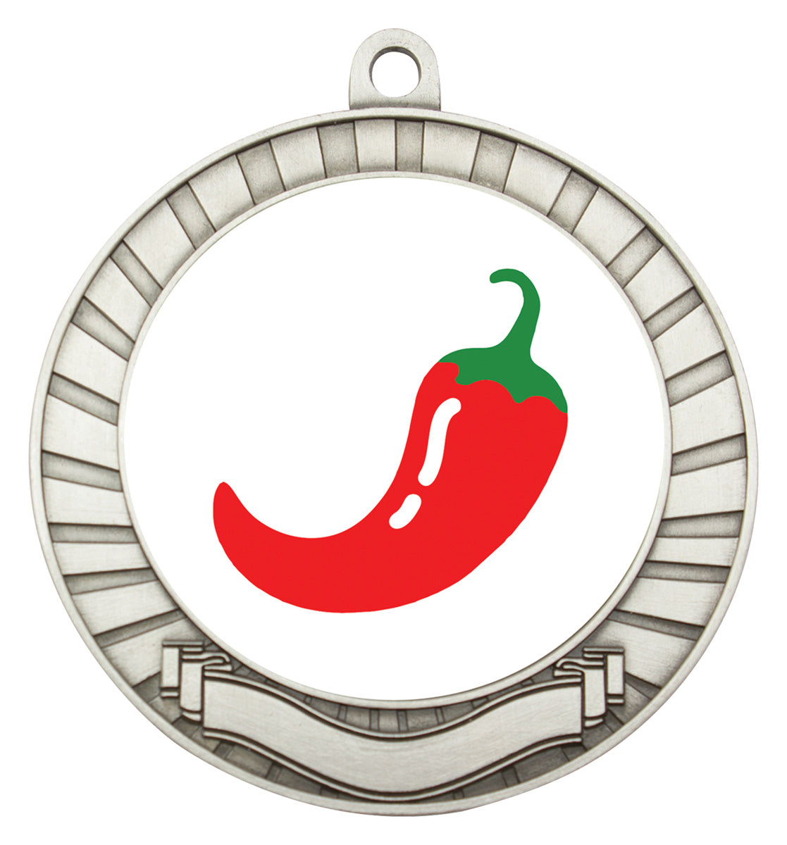 Eco Scroll - Chilli - Silver