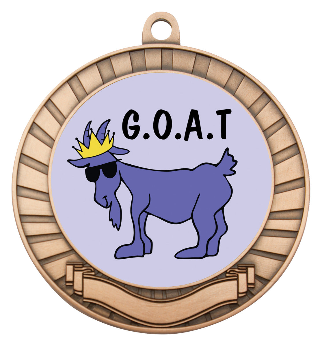 Eco Scroll - GOAT - Bronze