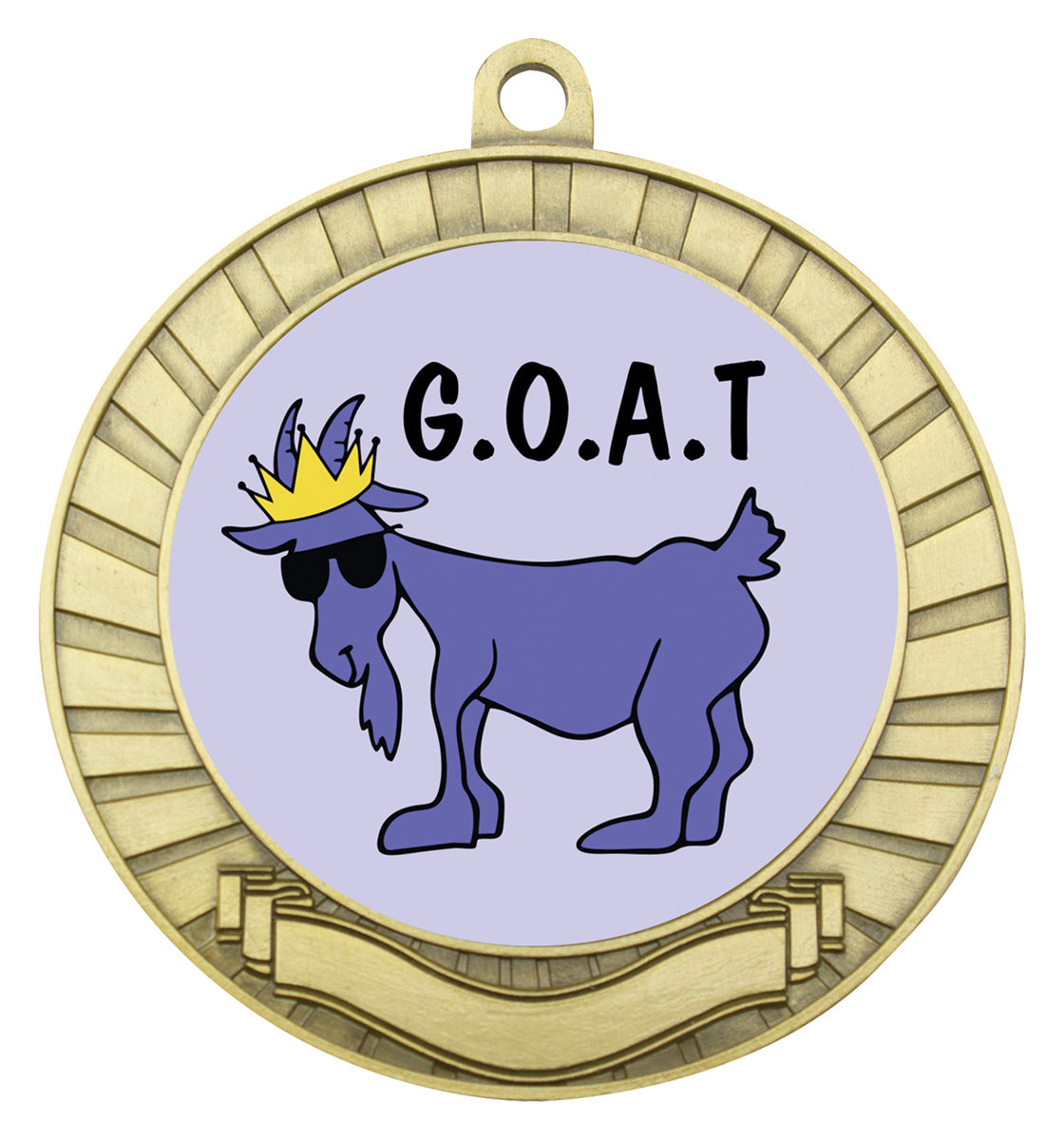 Eco Scroll - GOAT - Gold