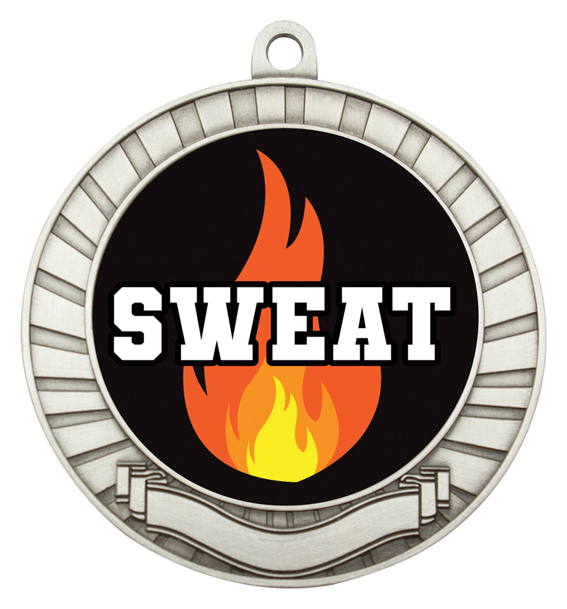 Eco Scroll - Sweat Training - Silver