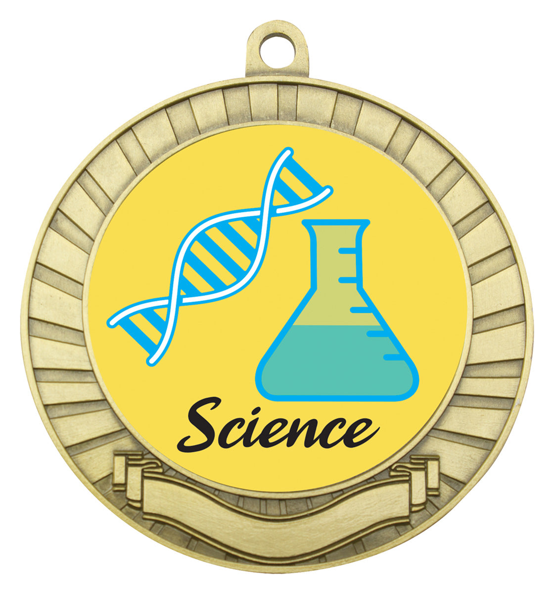 Eco Scroll - Science - Gold