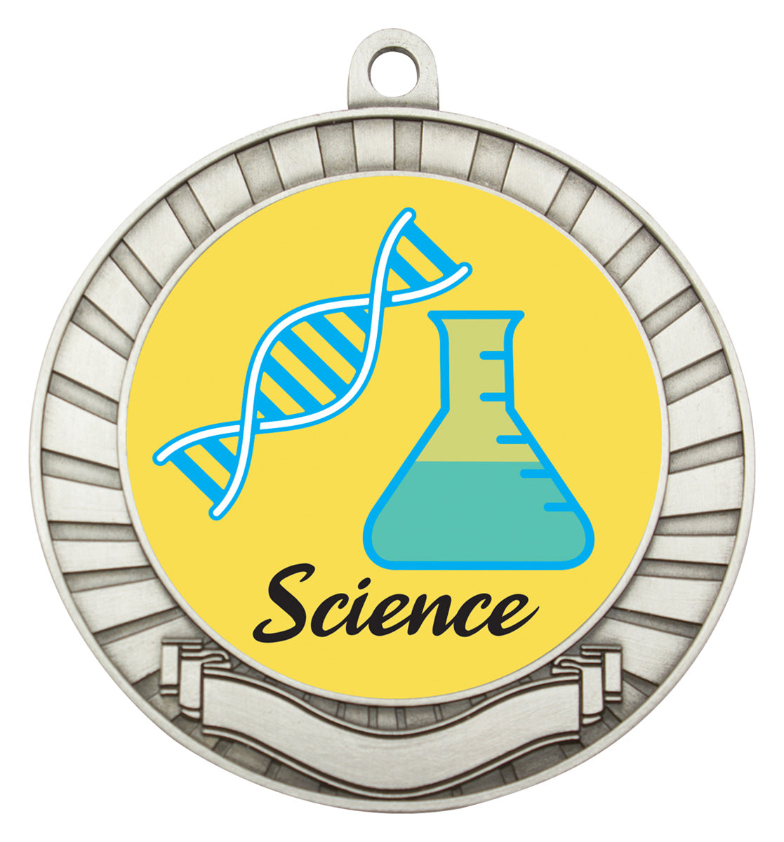 Eco Scroll - Science - Silver