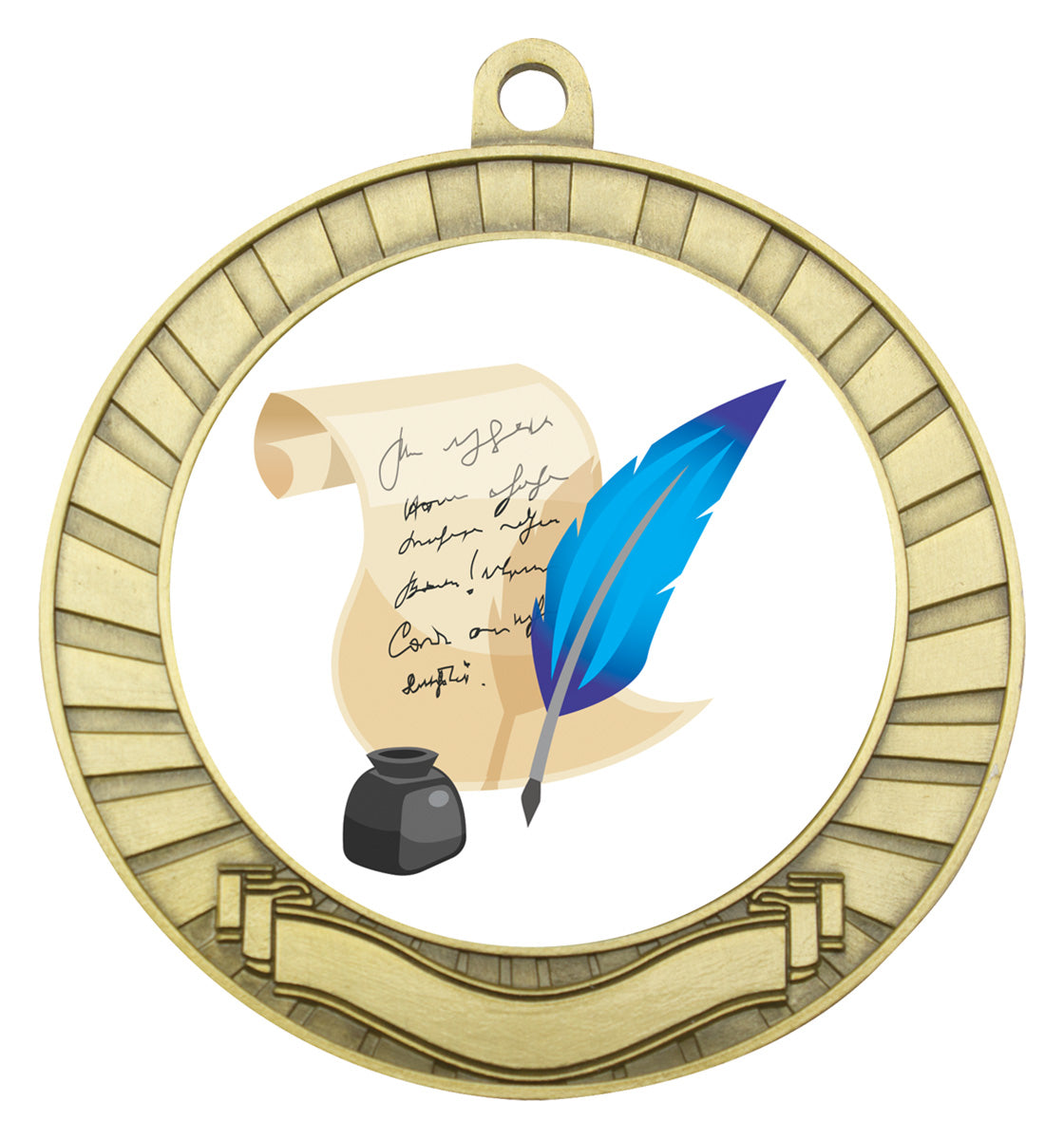 Eco Scroll - Knowledge - Gold