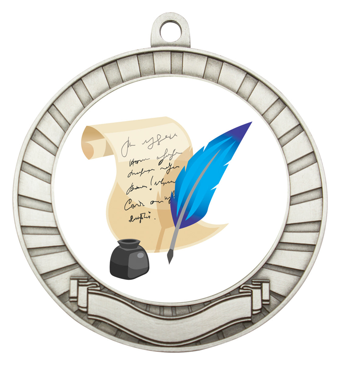 Eco Scroll - Knowledge - Silver