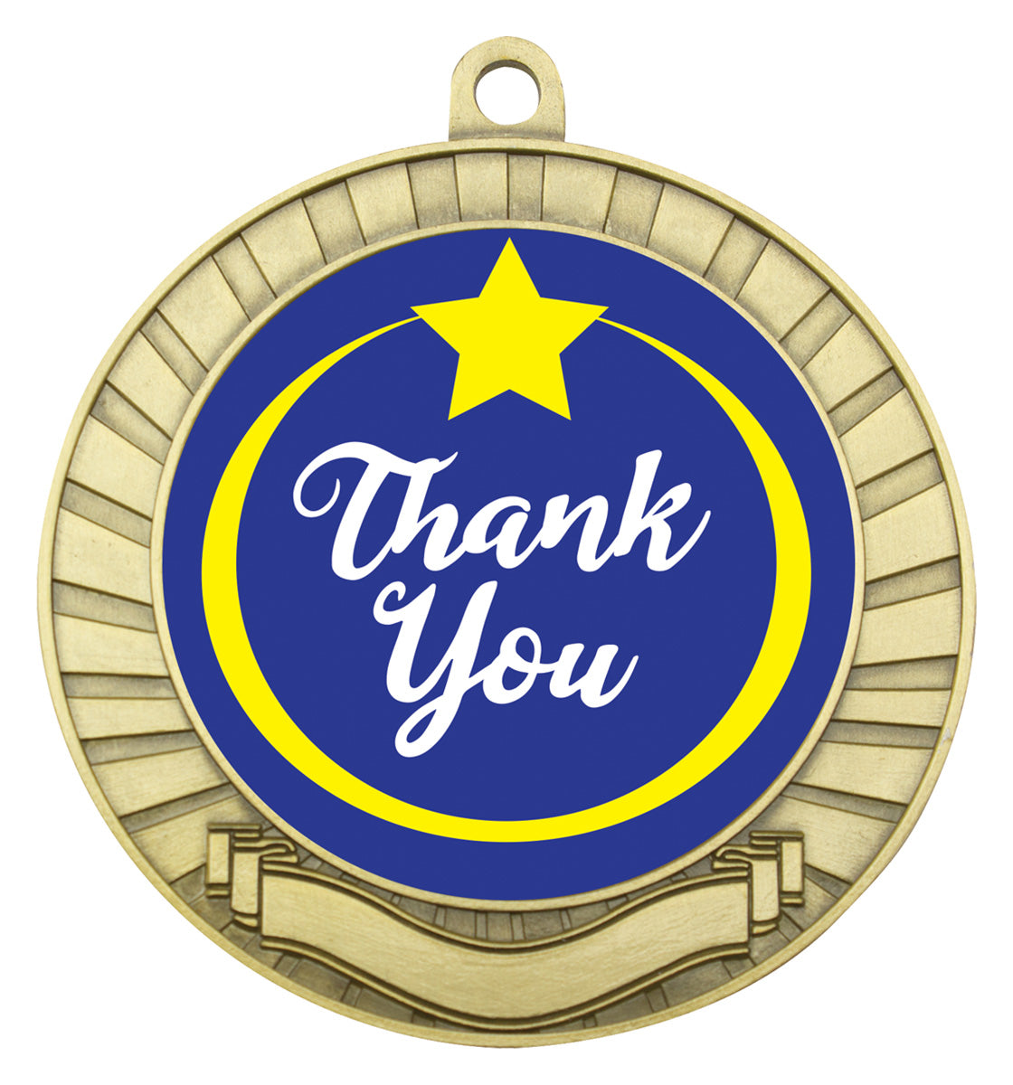 Eco Scroll - Thank You - Gold