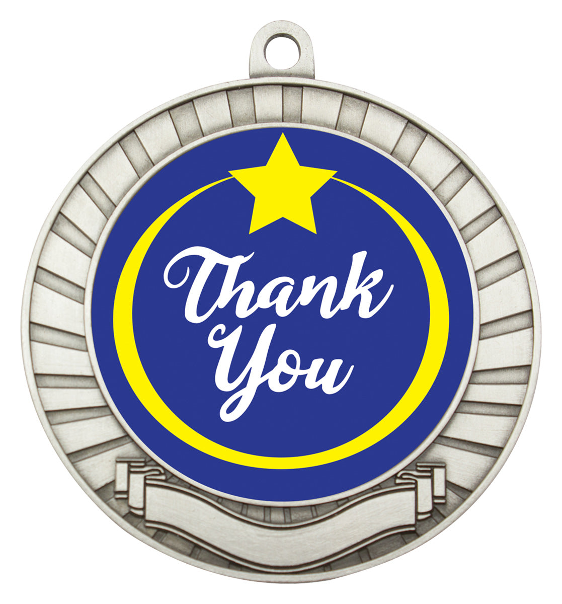 Eco Scroll - Thank You - Silver